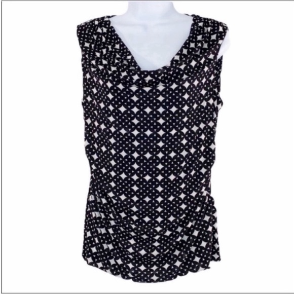 CABLE & GUAGE sleeveless blouse top M - Picture 1 of 8